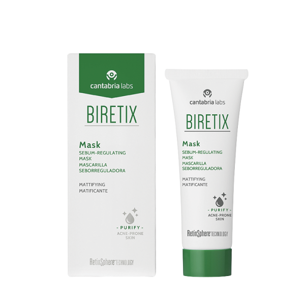 BiRetix Mask- Себорегулирующая маска - Mask Sebum-Regulatin, 25 мл