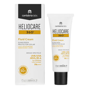 HELIOCARE 360 Fluid Cream - Солнцезащитный крем-флюид с SPF 50+ Sunscreen, 50 мл