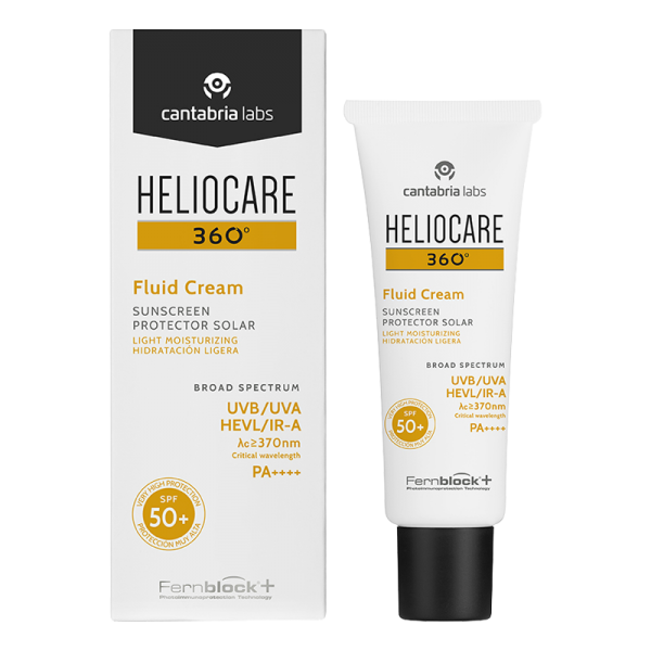 HELIOCARE 360 Fluid Cream - Солнцезащитный крем-флюид с SPF 50+ Sunscreen, 50 мл