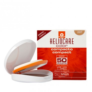 HELIOCARE - Крем-пудра комп. минеральная с SPF 50 для сух/норм.кожи (натур)  Mineral, 10г