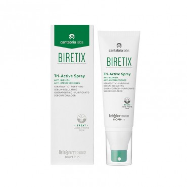 BiRetix Tri-Active Spray  - Спрей ТРИ АКТИВ анти-акне, 100 мл